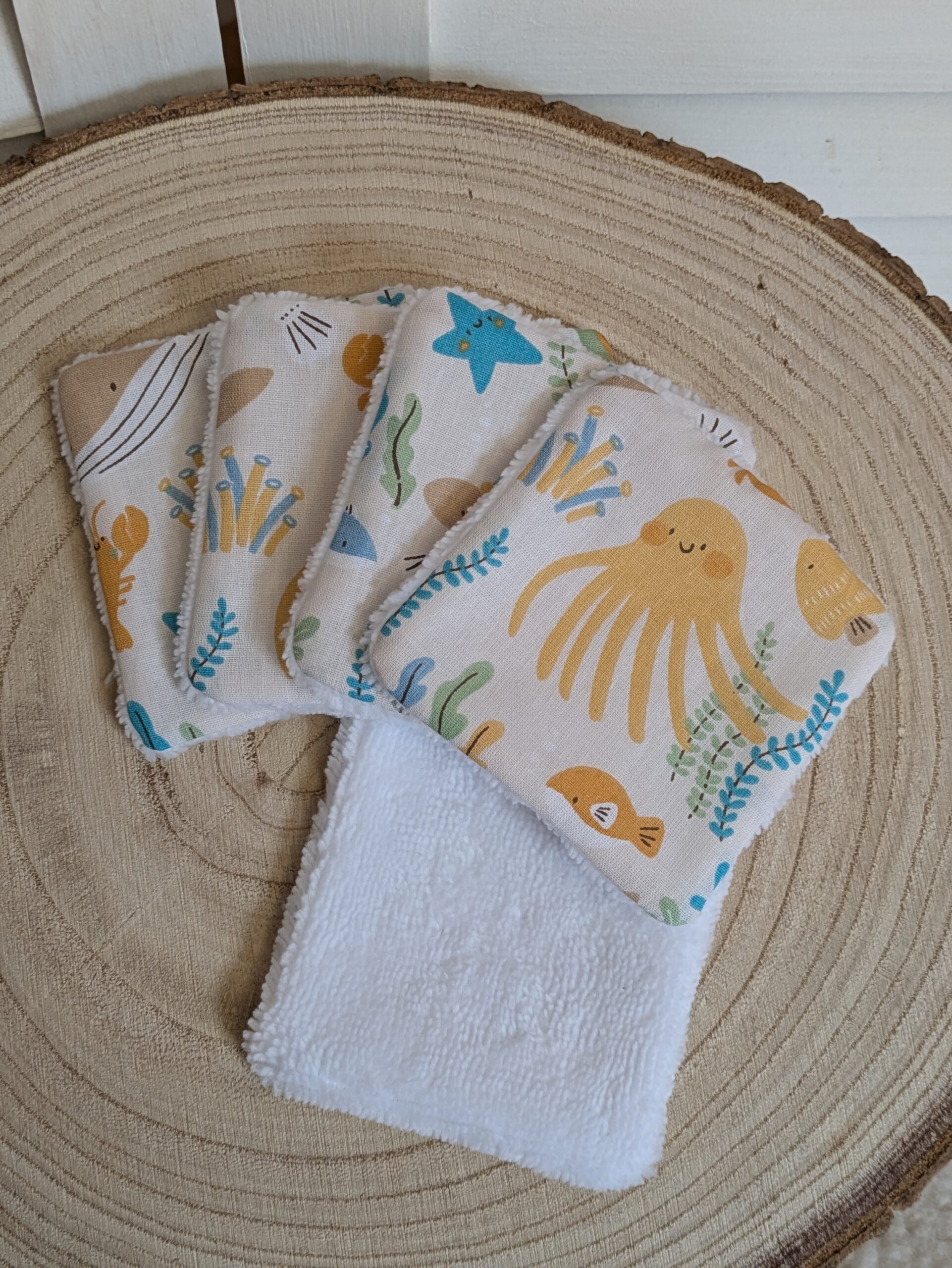 Cotons nettoyants - lot de 5 – Image 1